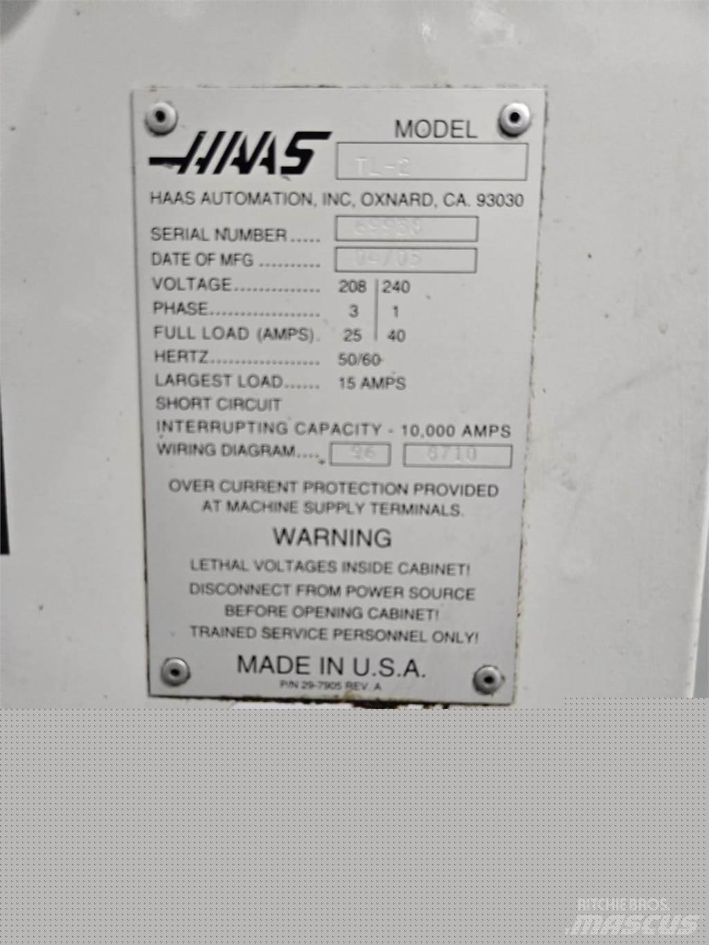 Haas TL2 Costruzioni - Altro