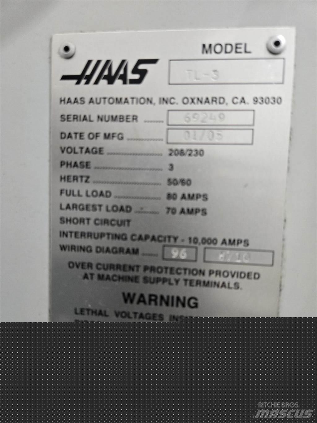 Haas TL3 Costruzioni - Altro