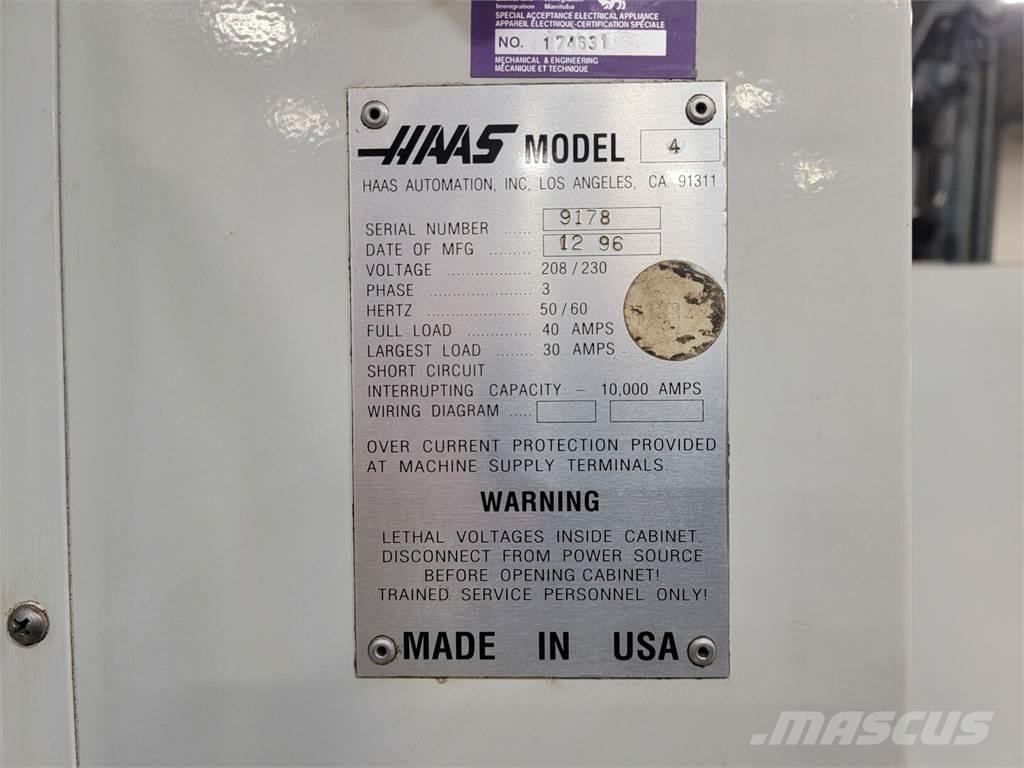 Haas VF-4 Costruzioni - Altro