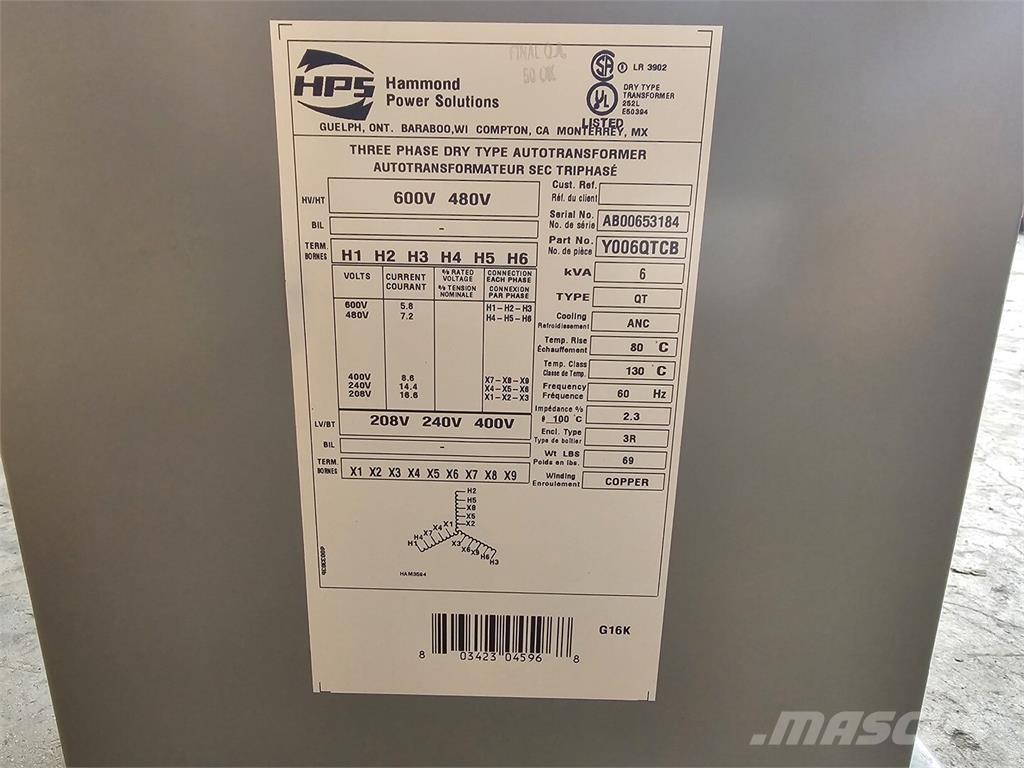  HAMMOND Y006QTCB Costruzioni - Altro