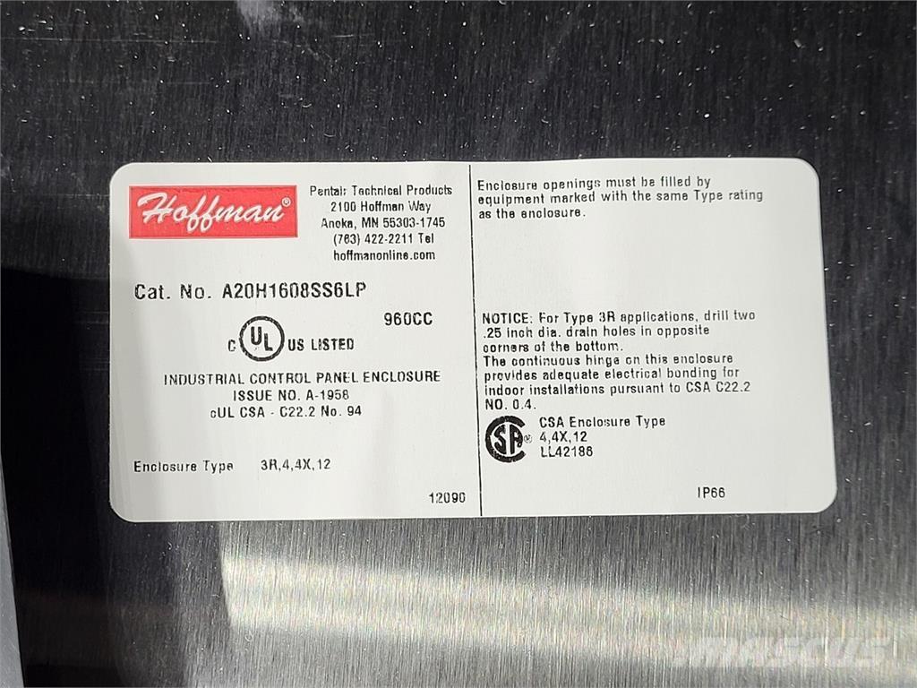 Hoffman A20H1608SS6LP Costruzioni - Altro