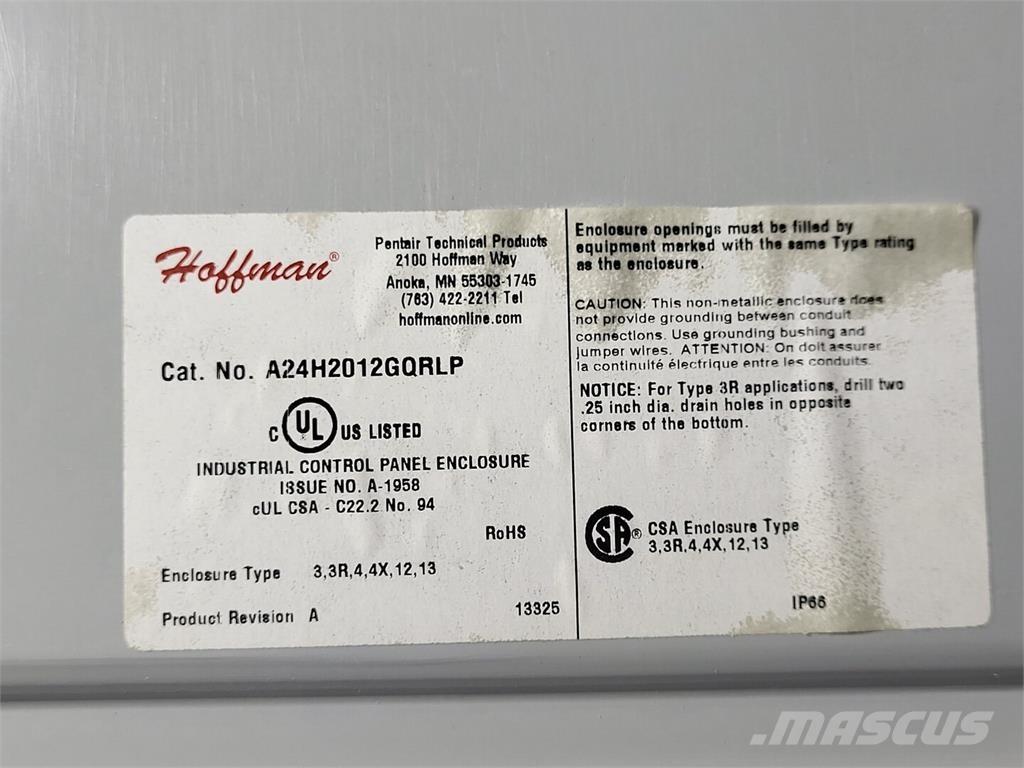 Hoffman A24H2012GQRLP Costruzioni - Altro