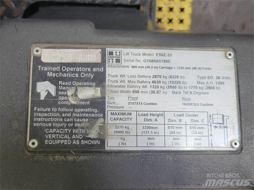 Hyster E50Z-33 Costruzioni - Altro