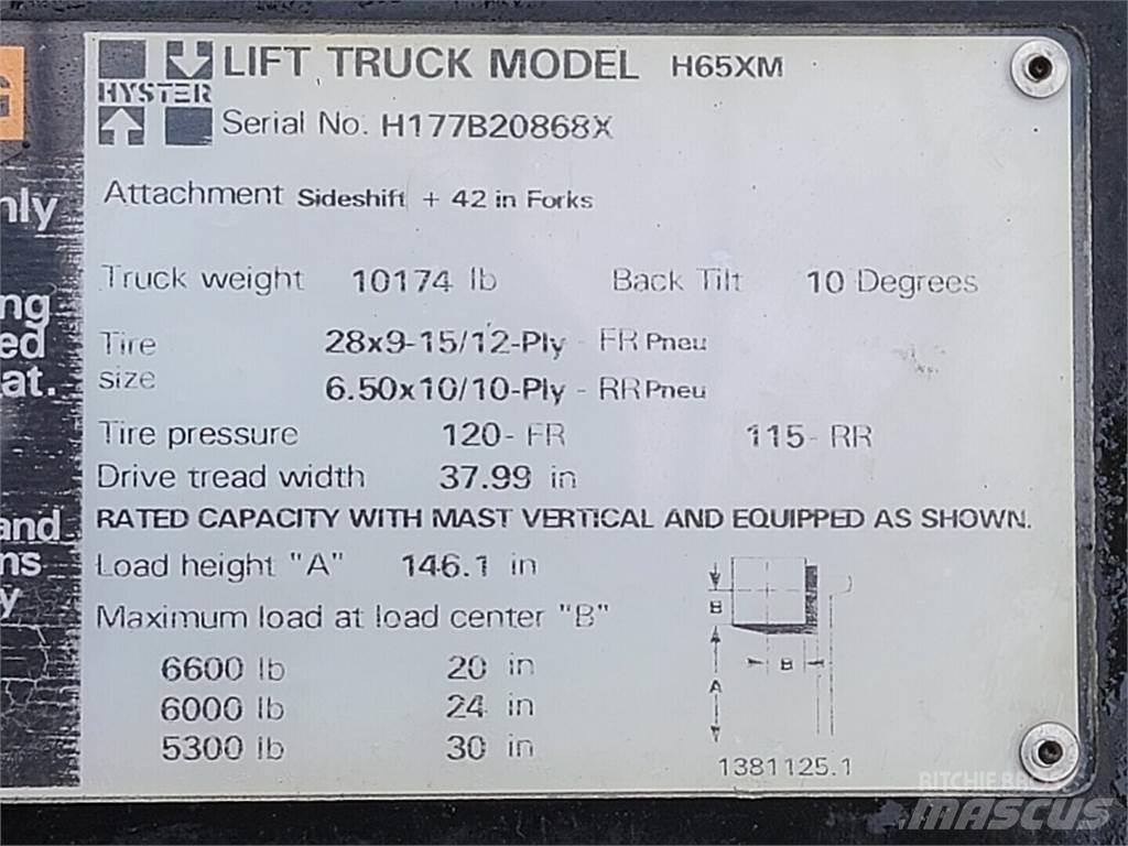 Hyster H65XM Costruzioni - Altro