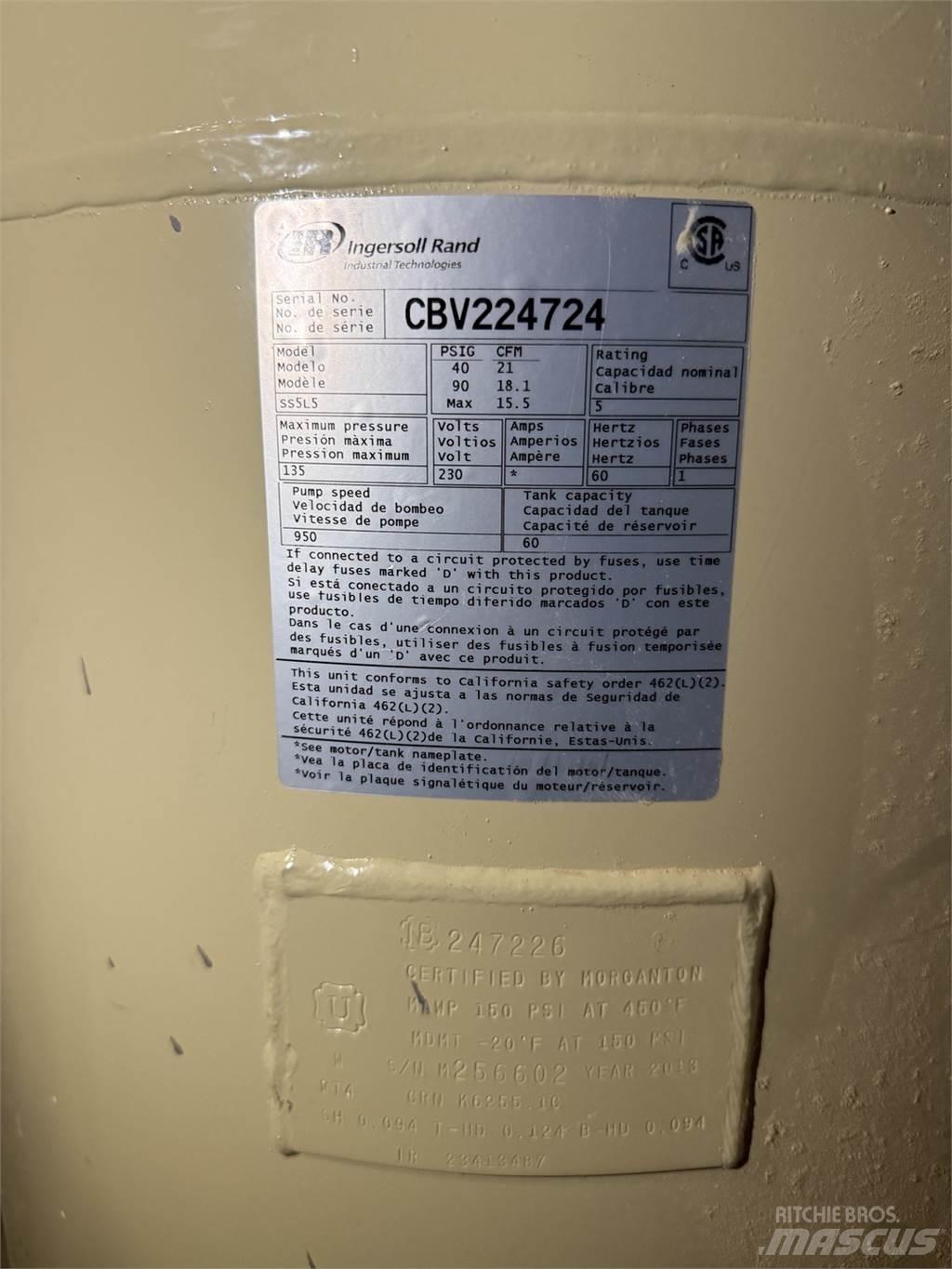 Ingersoll Rand SS5L5 Compressori