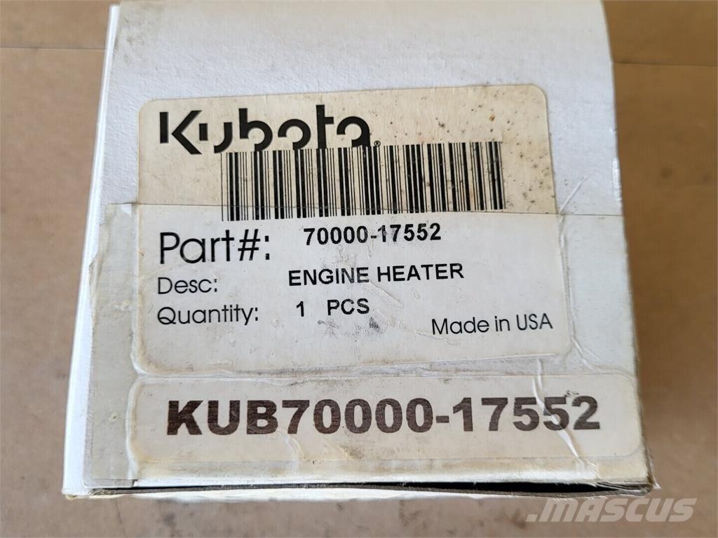 Kubota 70000-17552 Motori