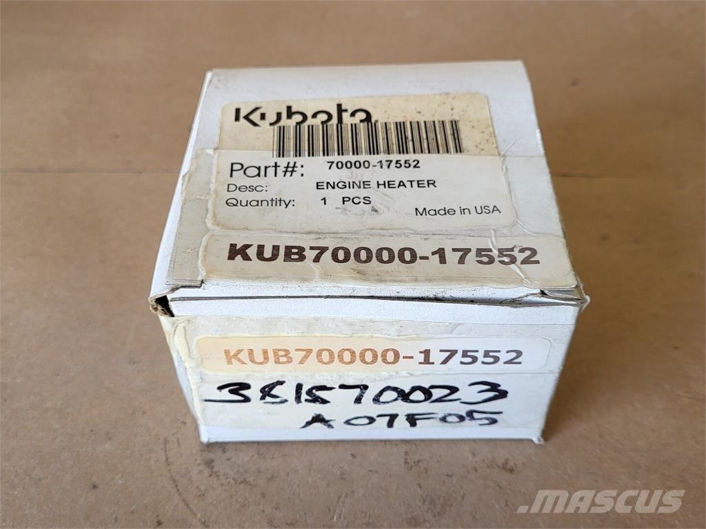 Kubota 70000-17552 Motori
