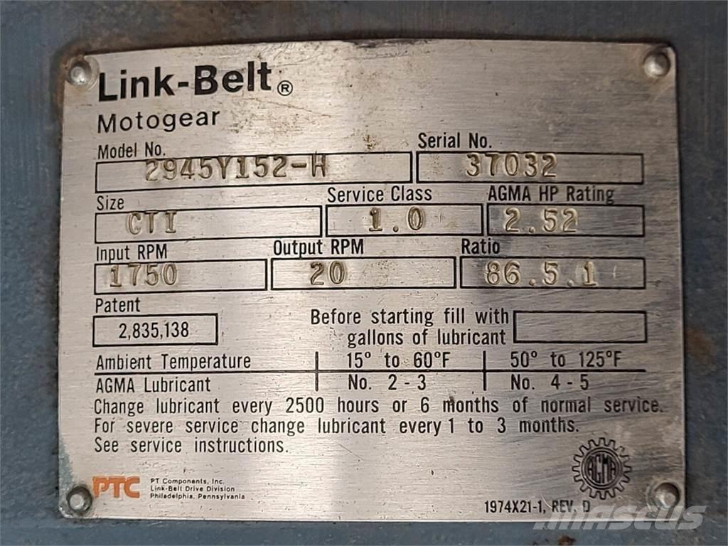 Link-Belt 2945Y152-H Costruzioni - Altro
