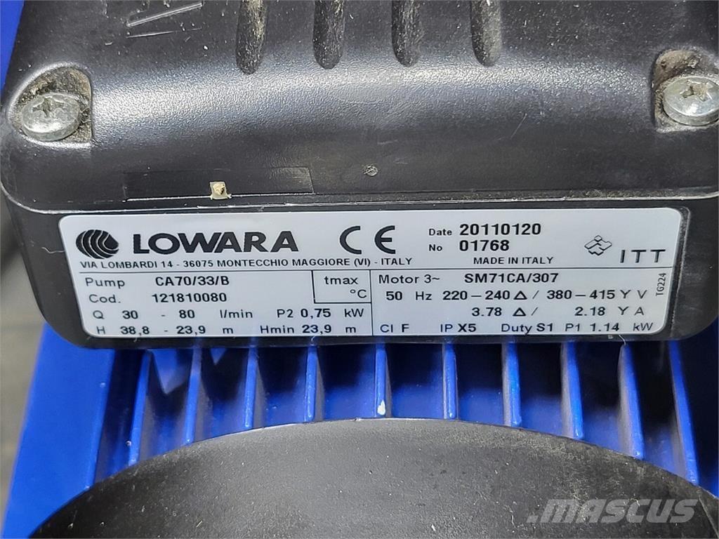  LOWARA CA70/33/B Pompa idraulica