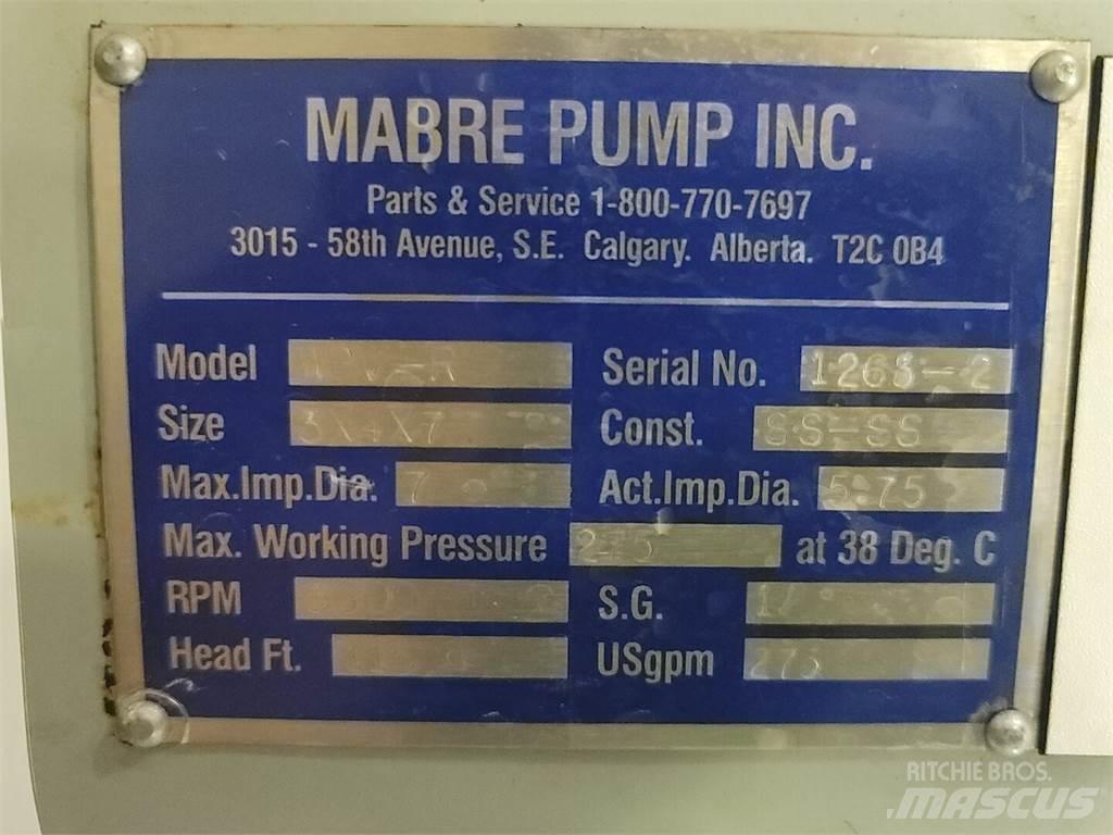  MABRE PUMP WPV-R Pompa idraulica