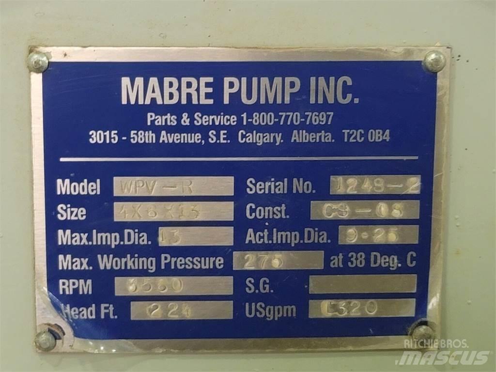  MABRE PUMP WPV-R Pompa idraulica
