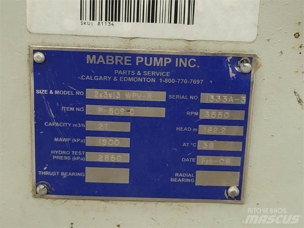  MABRE PUMP WPV-R Pompa idraulica