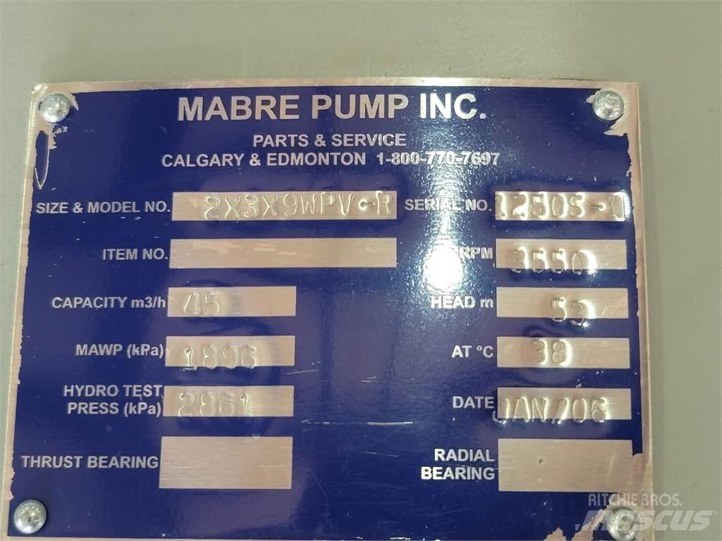  MABRE PUMP WPV-R Pompa idraulica