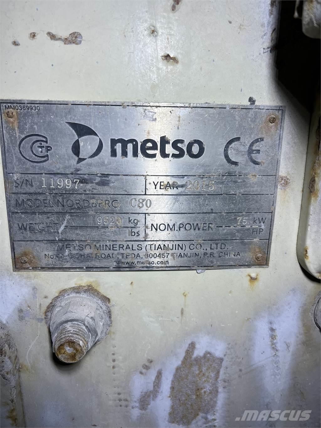 Metso C80 Frantoi