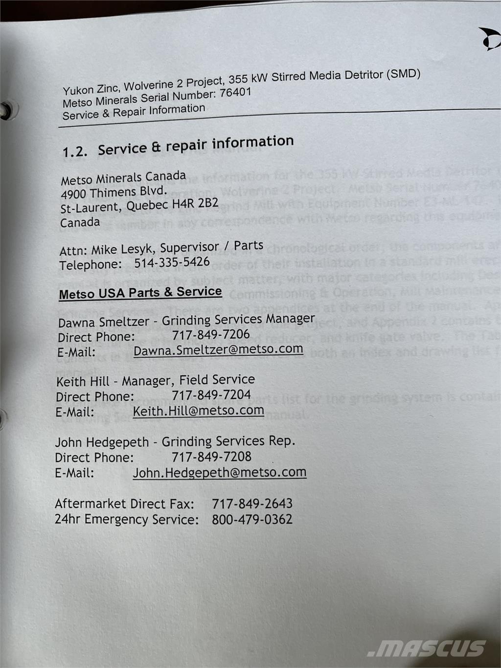 Metso SMD 355 Frantoi