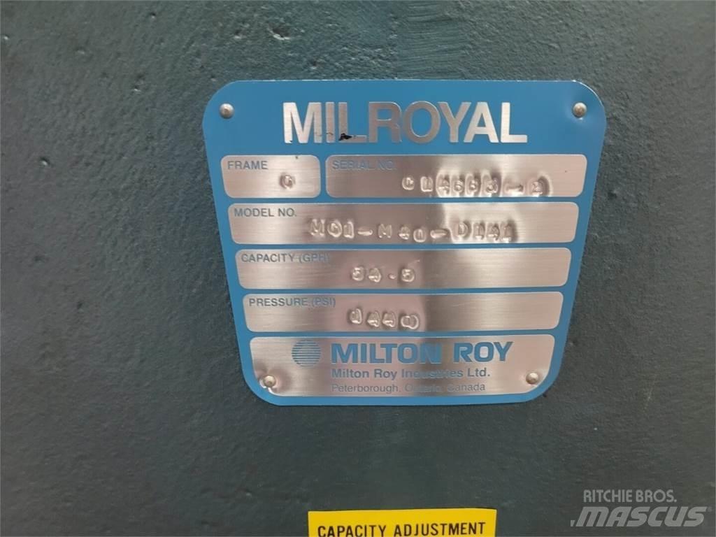  MILROYAL MC1-M40-D141 Pompa idraulica