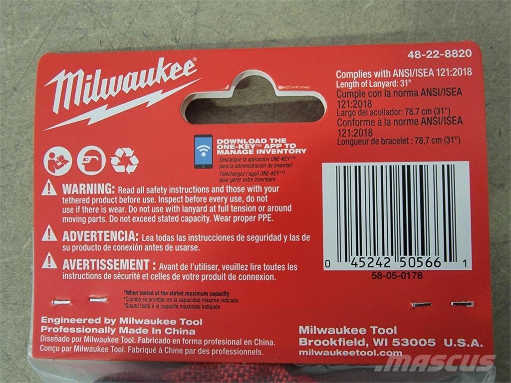 MILWAUKEE 48-22-8820 Costruzioni - Altro