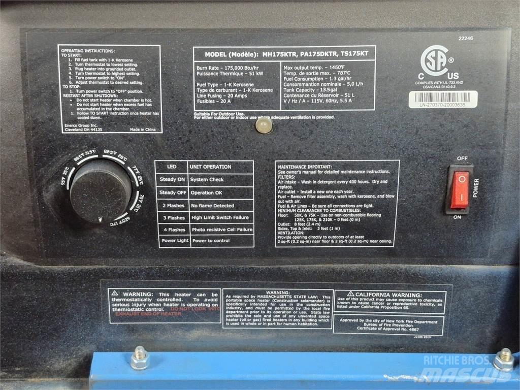 MR HEATER MH175KTR Costruzioni - Altro