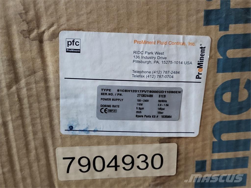  PROMINENT S1CB Pompa idraulica