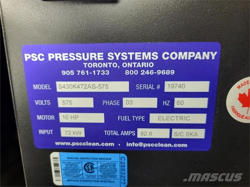  PSC S430K472AS-575 Impianti di lavaggio a bassa pressione