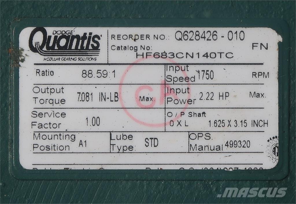  QUANTIS HF683CN140TC Costruzioni - Altro