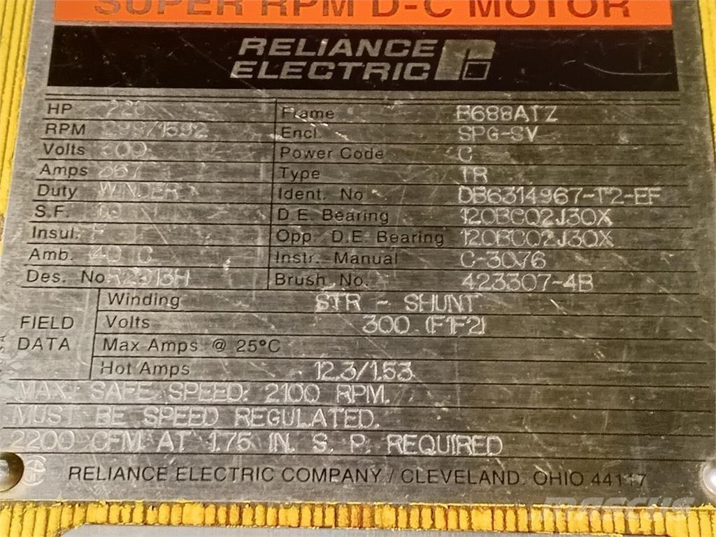  RELIANCE ELECTRIC Motori industriali