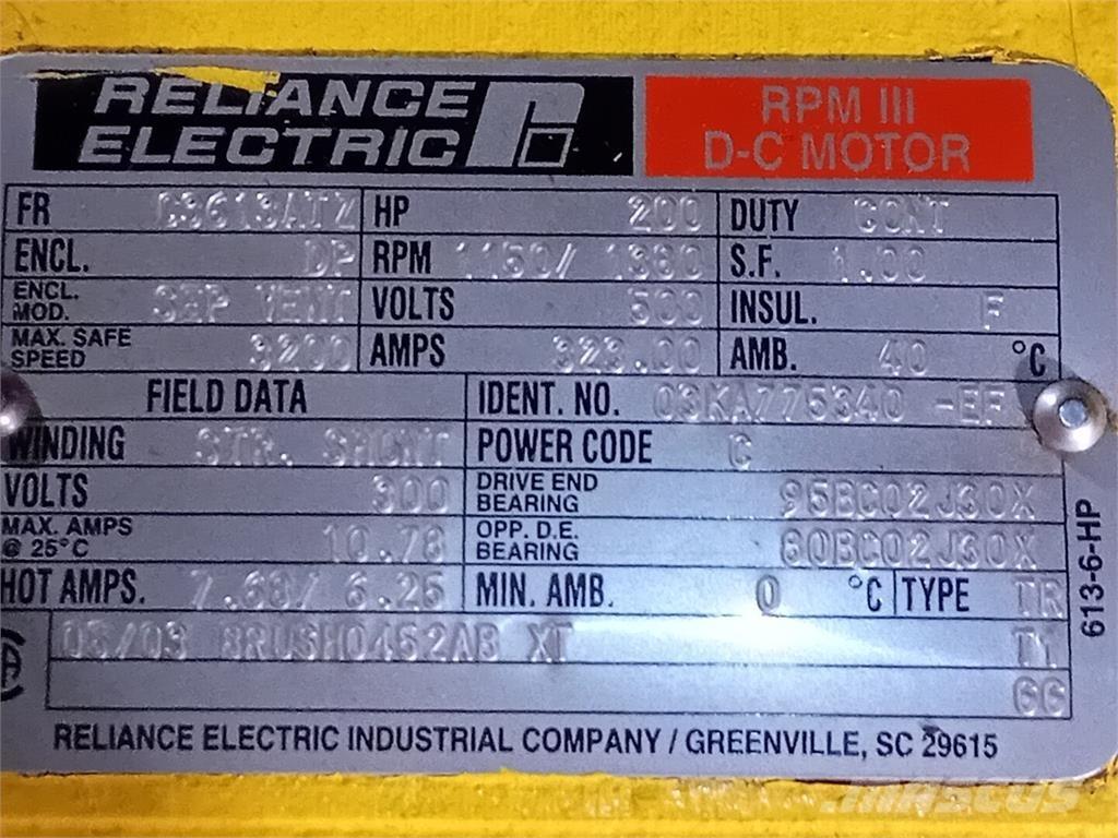  RELIANCE ELECTRIC Motori industriali
