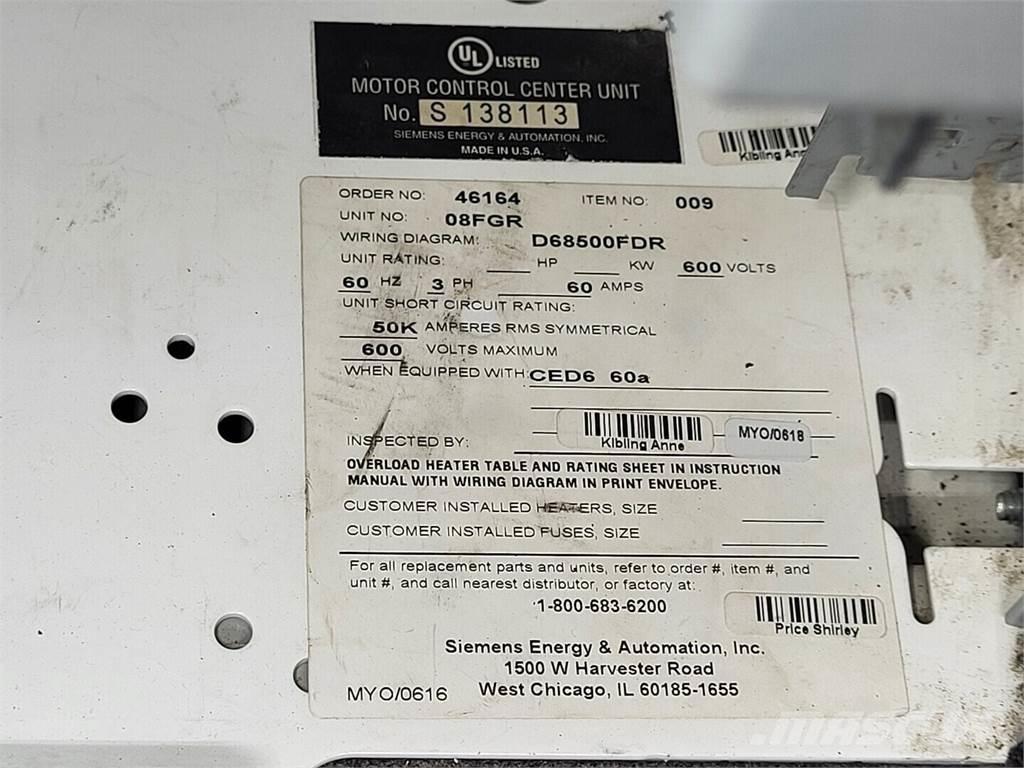 Siemens CED63B060 Costruzioni - Altro
