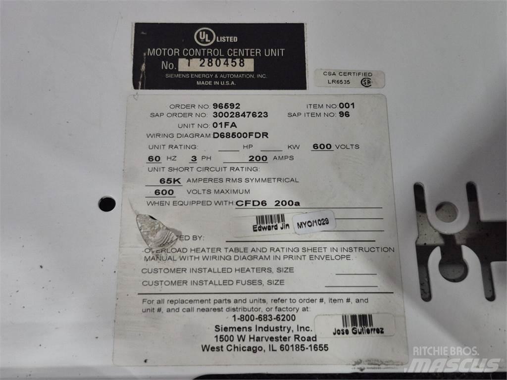 Siemens CFD63B200 Costruzioni - Altro