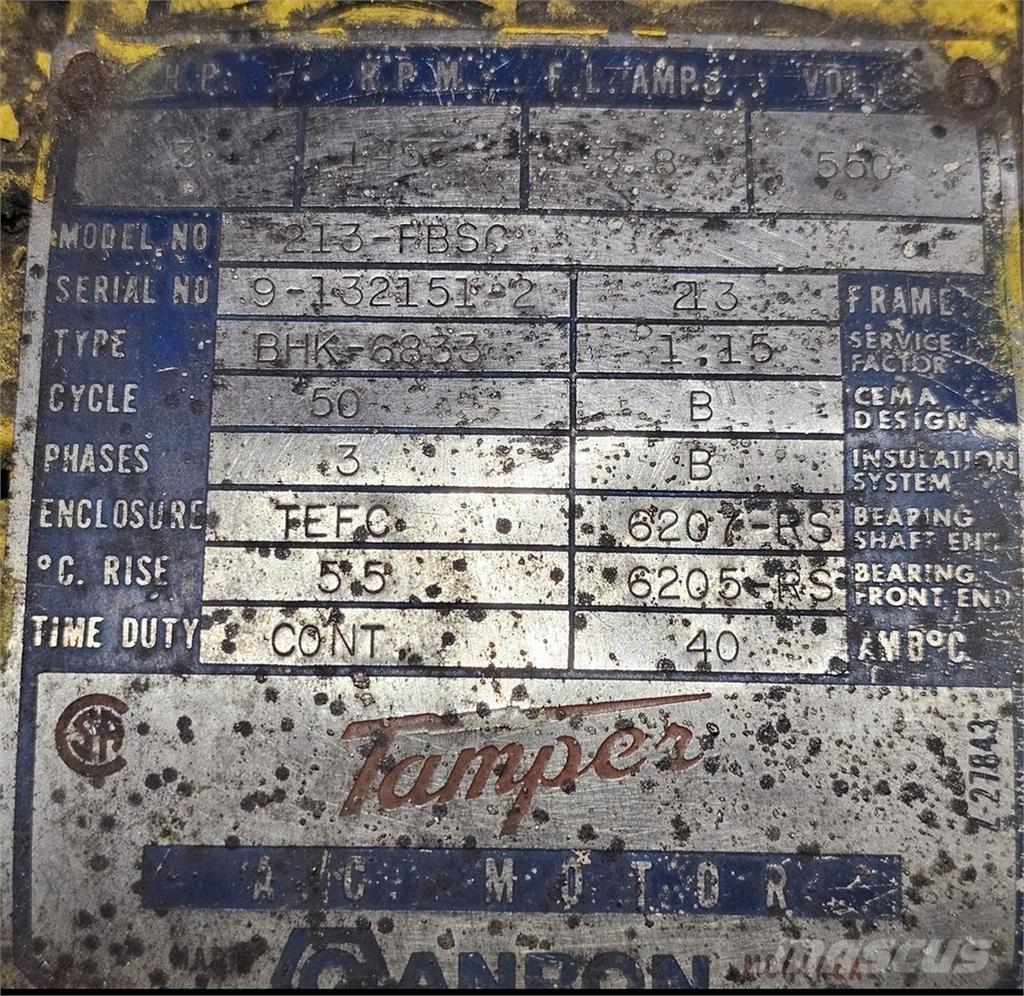  TAMPER Motori industriali