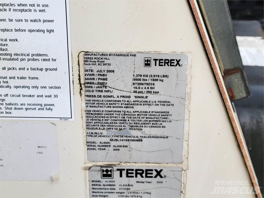 Terex AL4000 Altri componenti