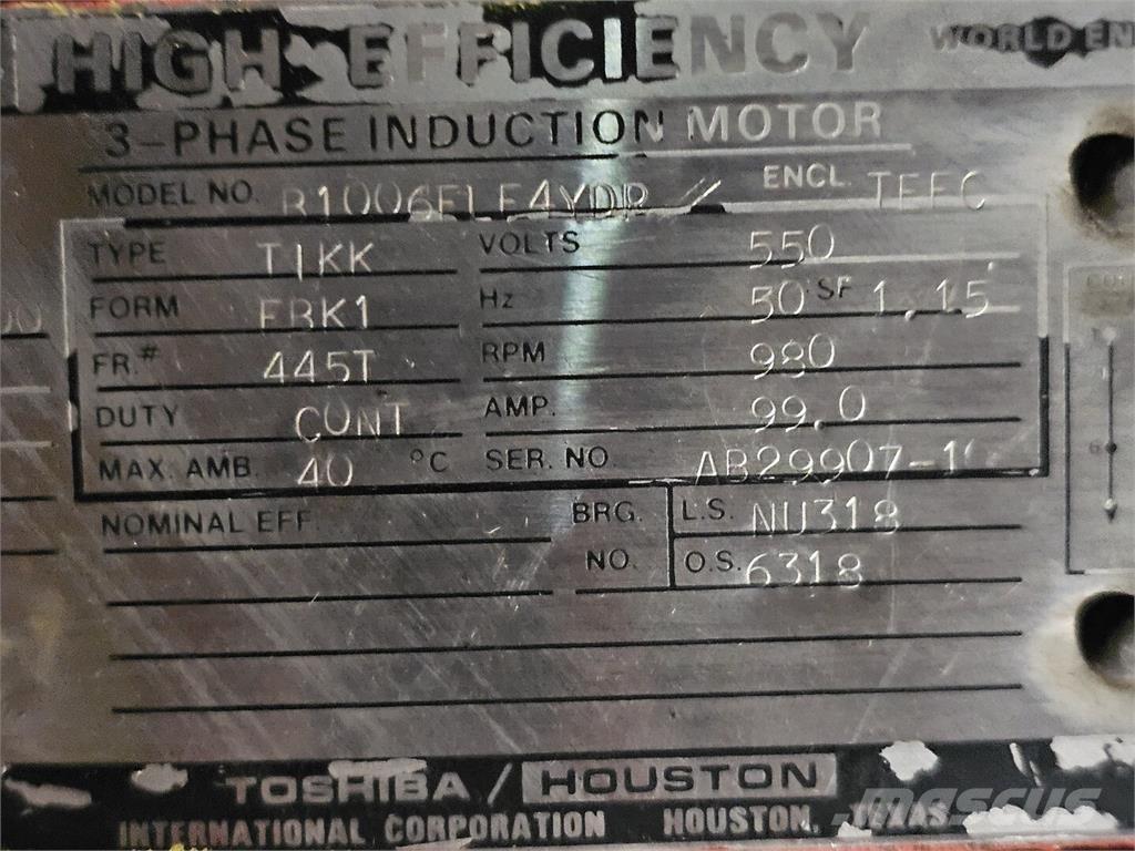  TOSHIBA B1006FLF4YDP Motori industriali