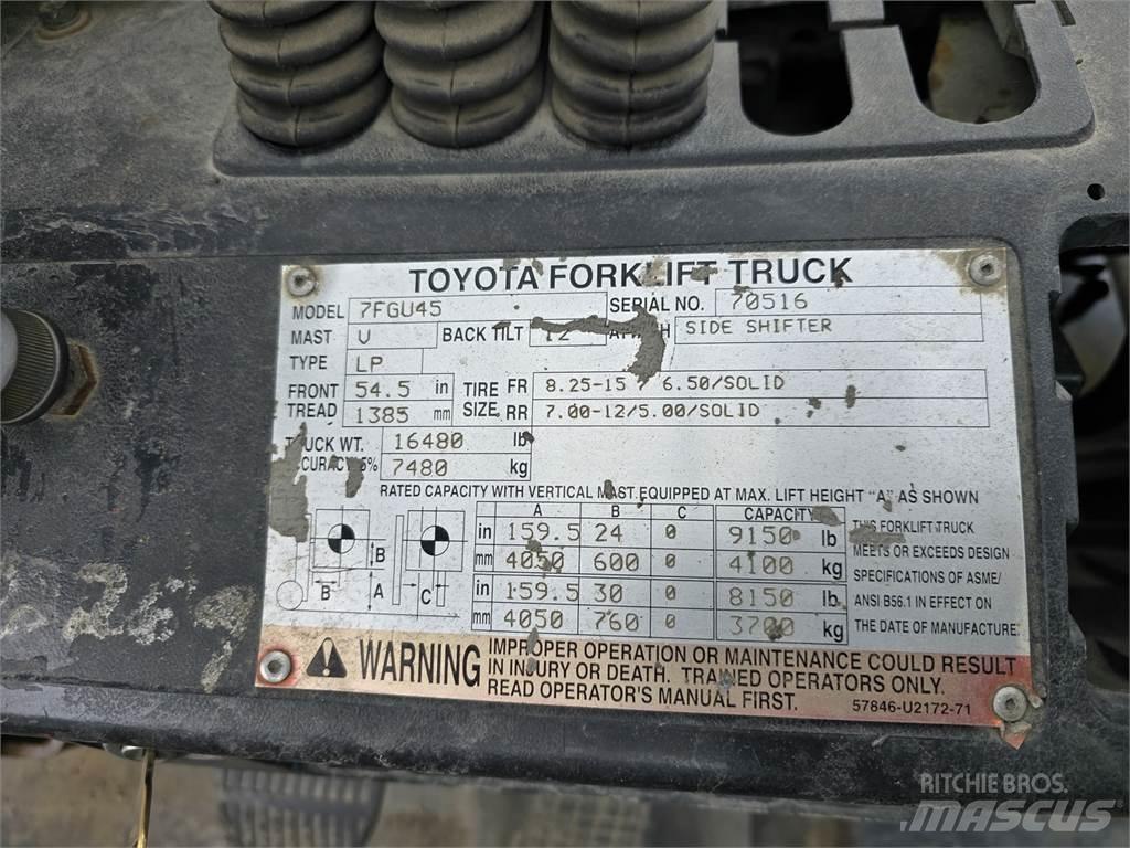 Toyota 7FGU45 Costruzioni - Altro