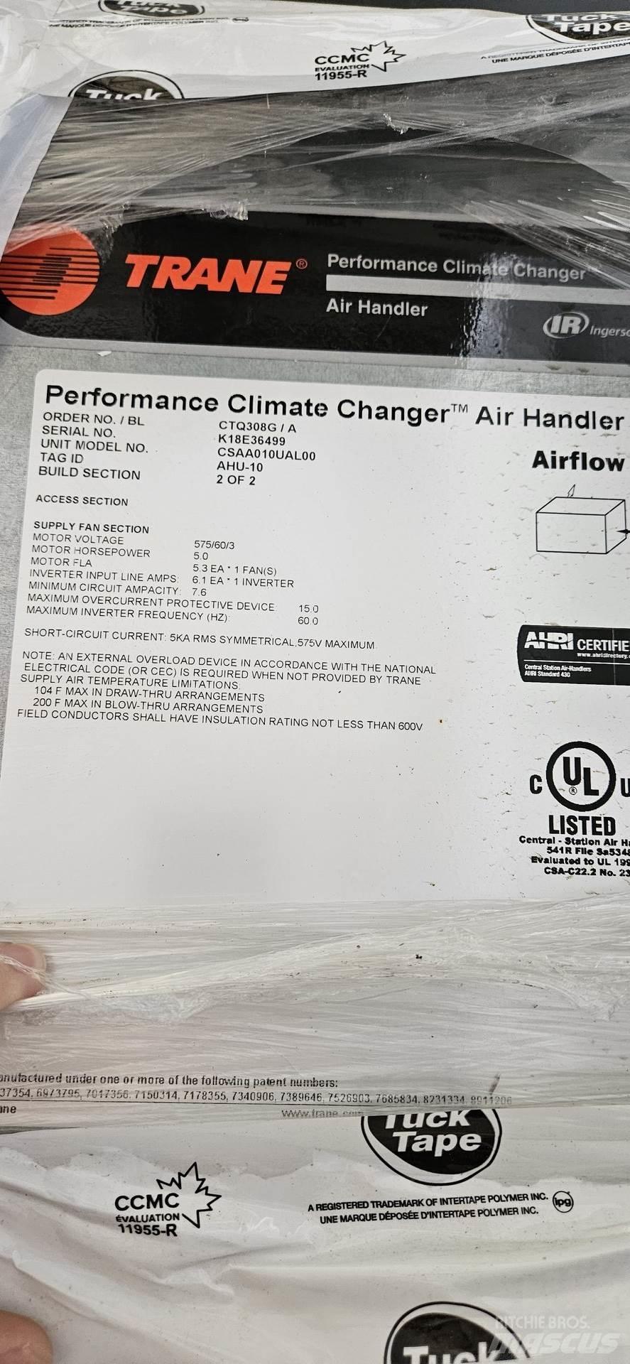 Trane CSAA010UAL00 Dispositivi di riscaldamento / scongelamento