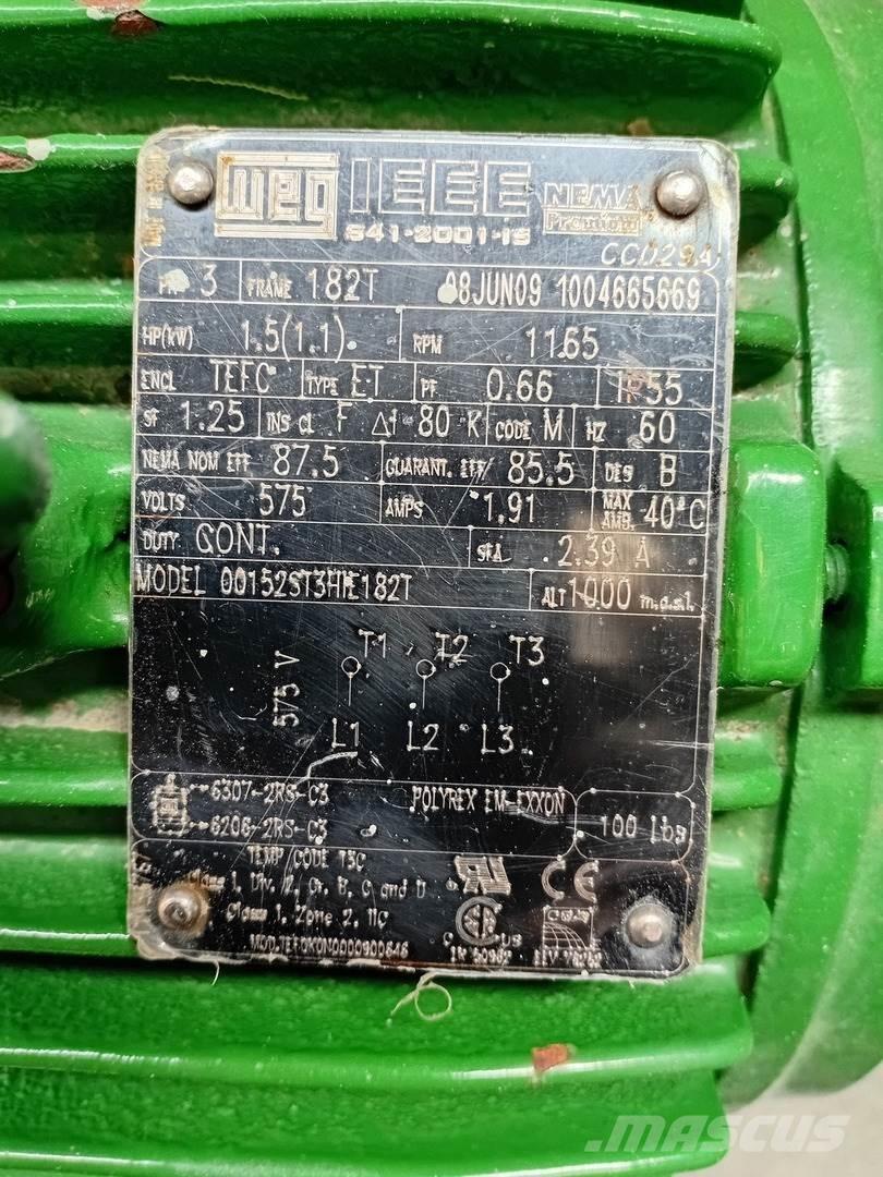  WEG 00152ST3HIE182T Motori industriali