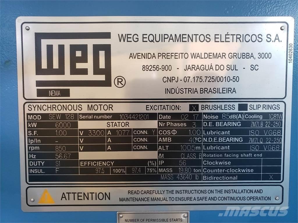  WEG SEW 128 Motori industriali