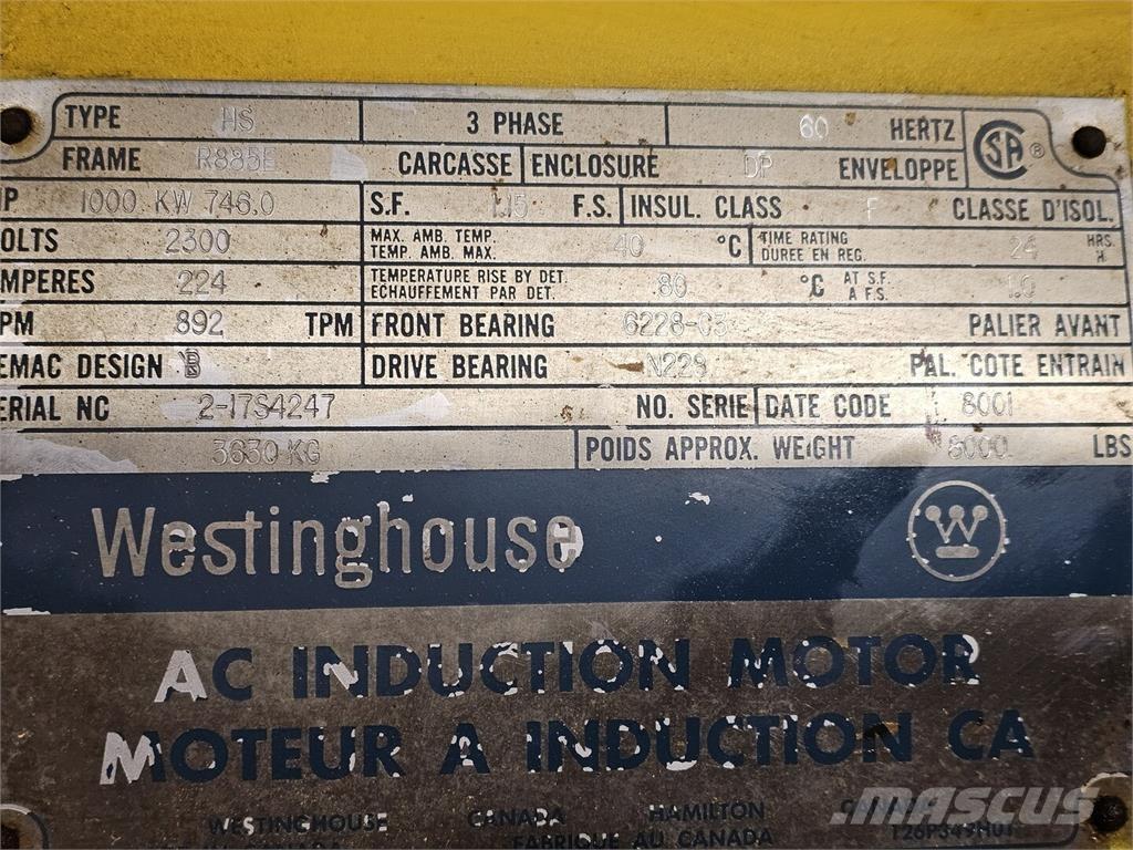 Westinghouse  Motori industriali