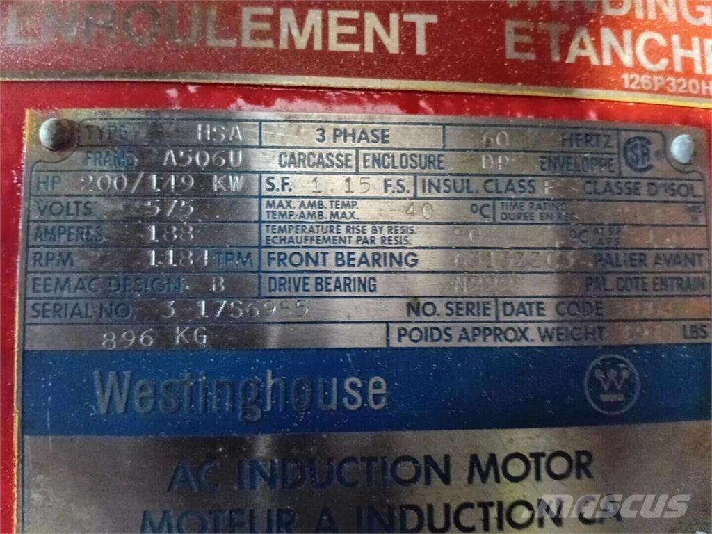 Westinghouse HSA Motori industriali