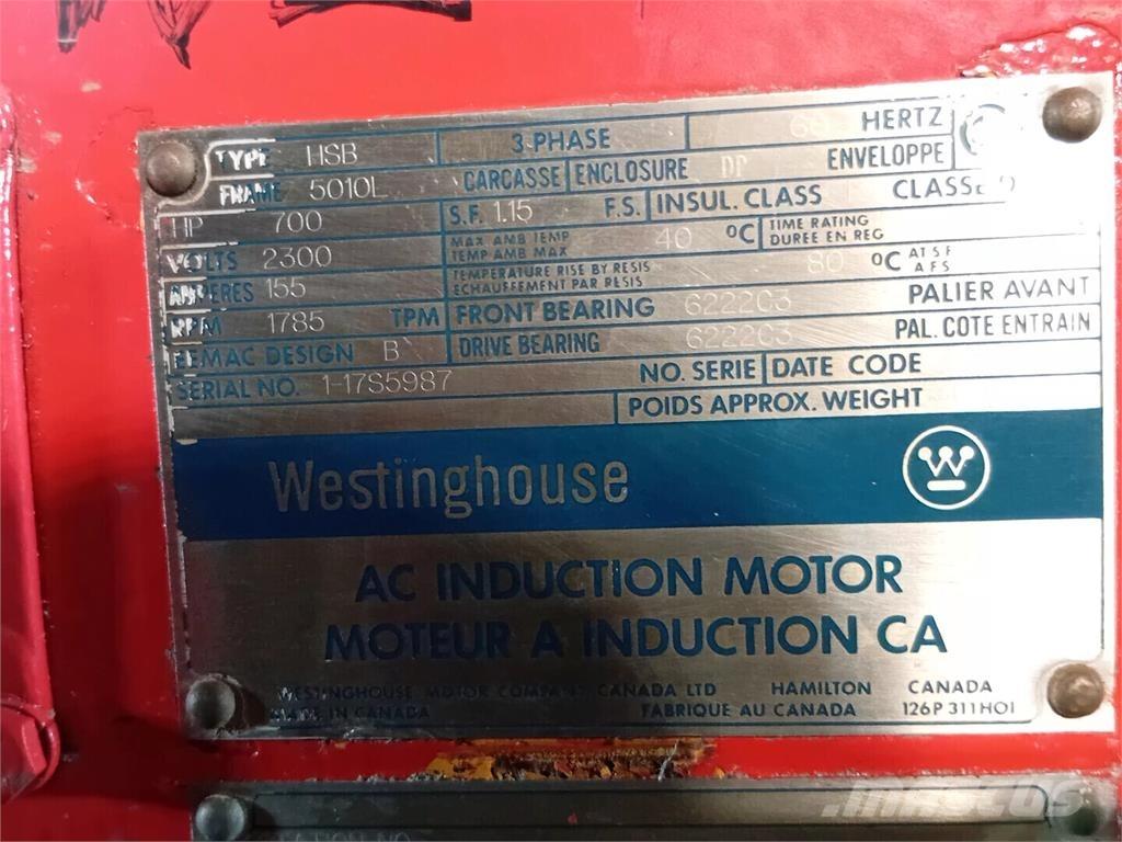 Westinghouse HSB Motori industriali