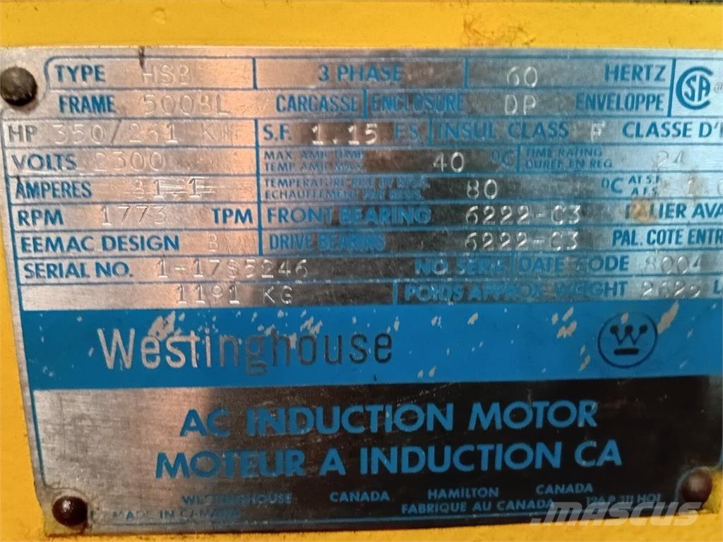 Westinghouse HSB Motori industriali
