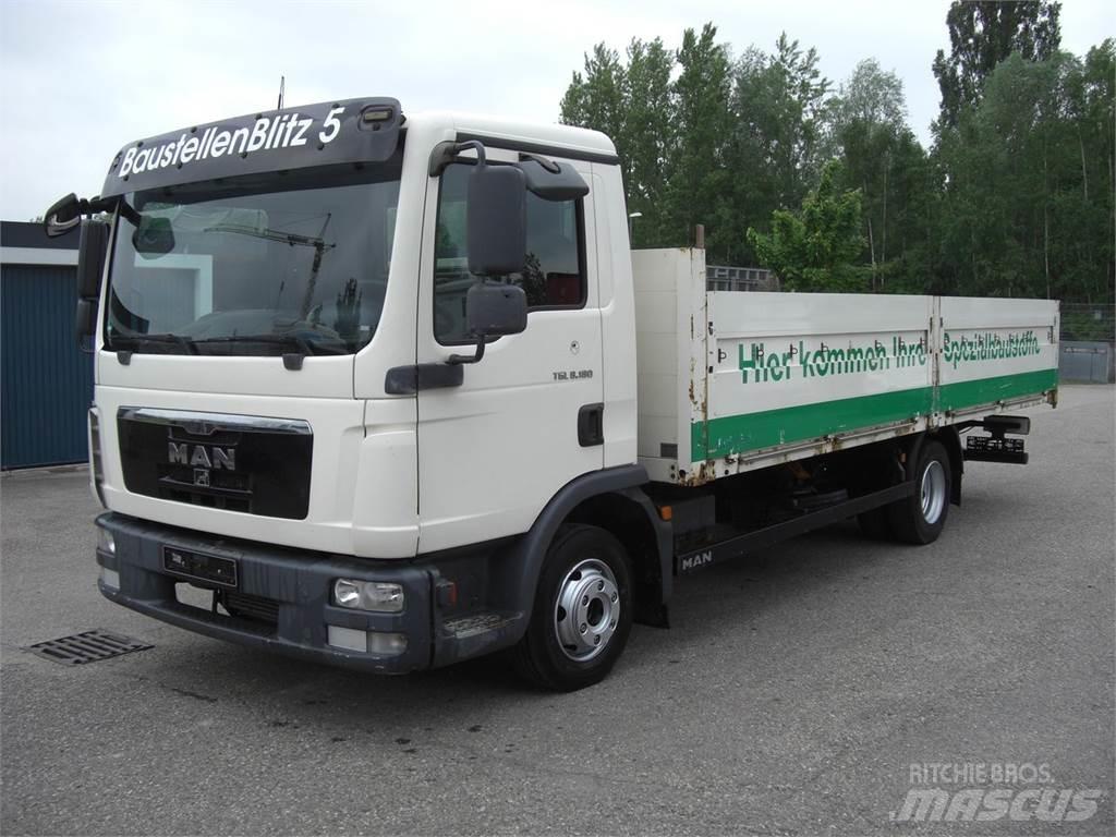 MAN 8180L Camion con sponde ribaltabili