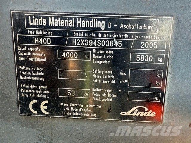 Linde H 40 D Carrelli elevatori diesel