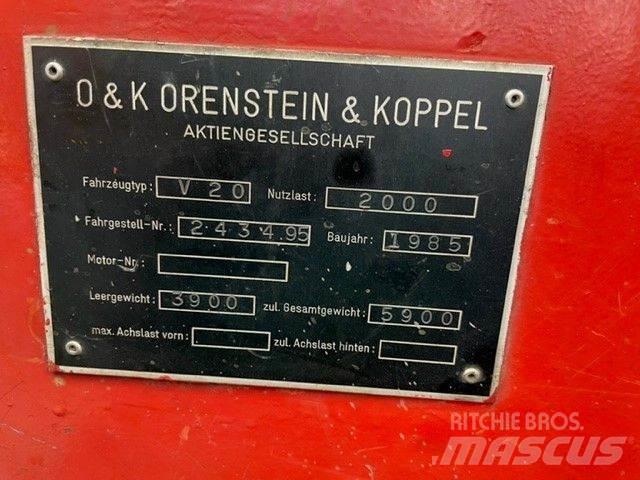 O&K V 20 Carrelli elevatori diesel