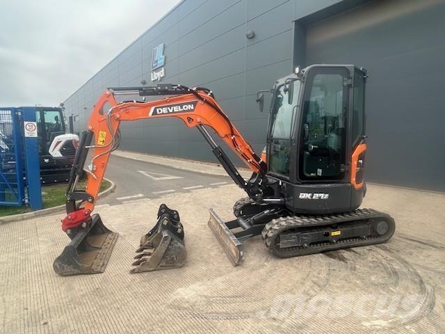 Develon Dx27z-7 Escavatori cingolati