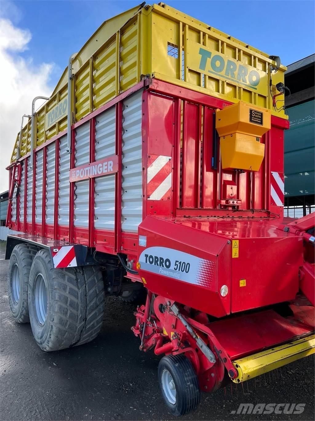 Pöttinger Torro 5100L Rimorchi per insilato