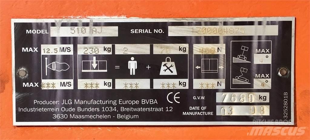 JLG 510AJ Piattaforme cingolate, Piattaforme a ragno e Montacarichi