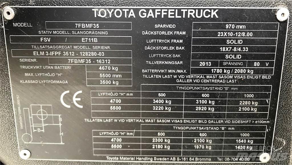 Toyota 7BMF35 Carrelli elevatori-Altro