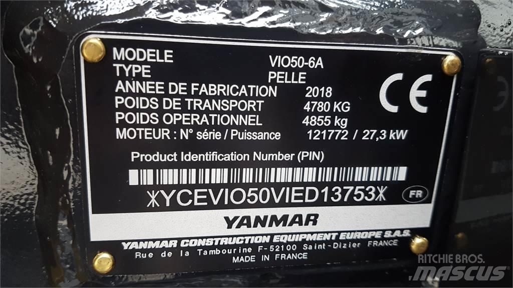 Yanmar ViO50-6 Miniescavatori