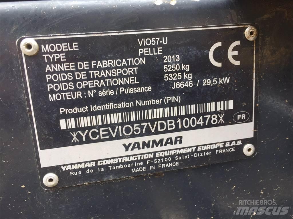 Yanmar VIO57 Miniescavatori