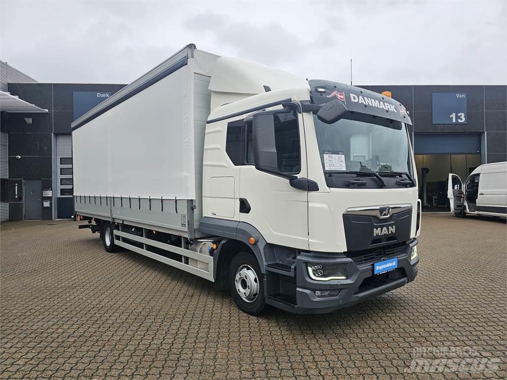 MAN TGL 12.250 Motrici centinate